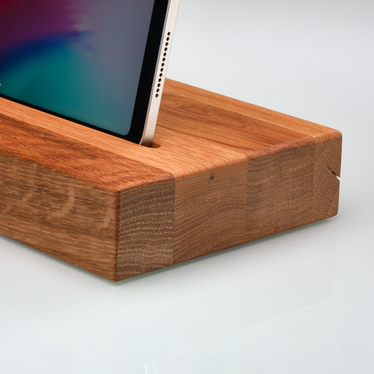 wood and i - iPad Pro Halter geölt
